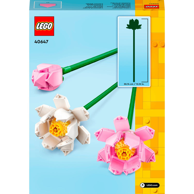 Load image into Gallery viewer, Lego botanical collection - lotusbloemen constructiespeelgoed (40647)