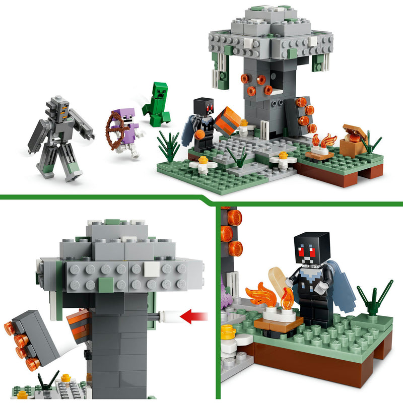 Afbeelding laden in galerijviewer, Lego minecraft 21586 de bleke tuin