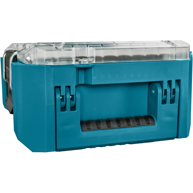 Load image into Gallery viewer, Makita maktrak organizer medium p-91045 gereedschapsbox (blauw zwart)