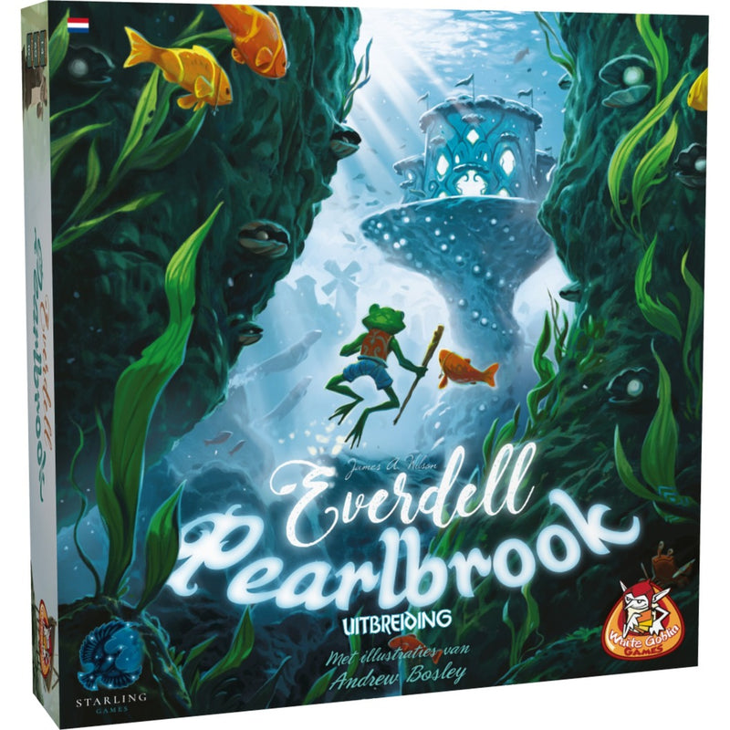 Load image into Gallery viewer, White goblin games everdell: pearlbrook bordspel (nederlands, uitbreiding, 1 - 4 spelers, 60 minuten, vanaf 10 jaar)