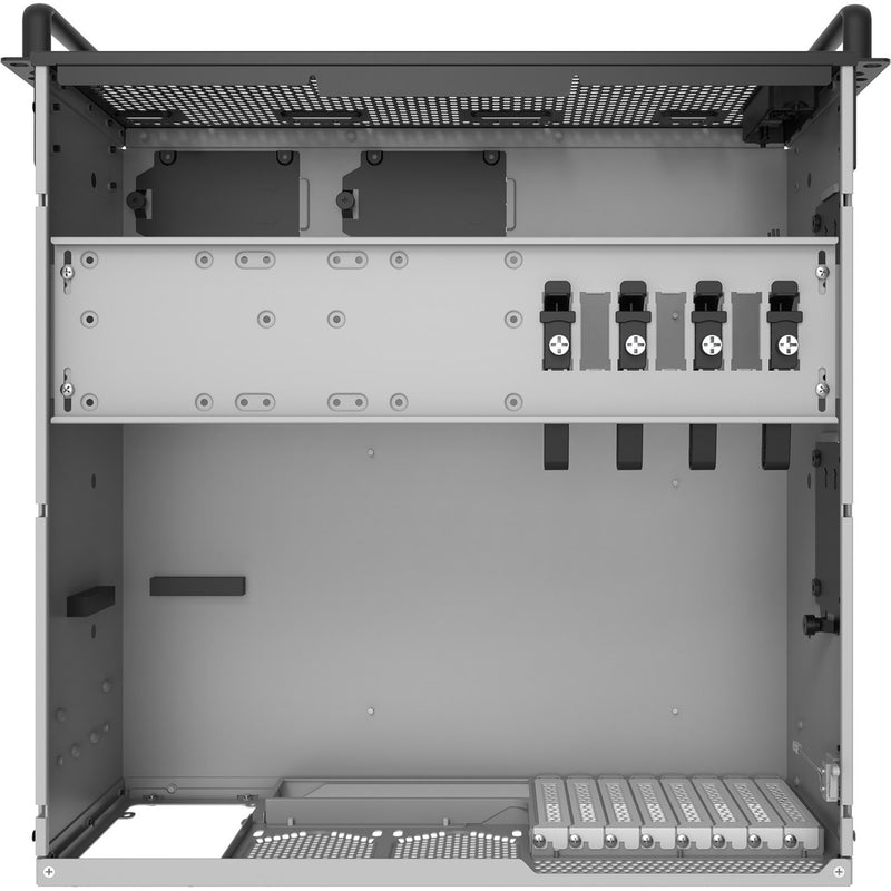 Load image into Gallery viewer, Silverstone rm4a rack behuizing (zwart | 4u | usb-c)