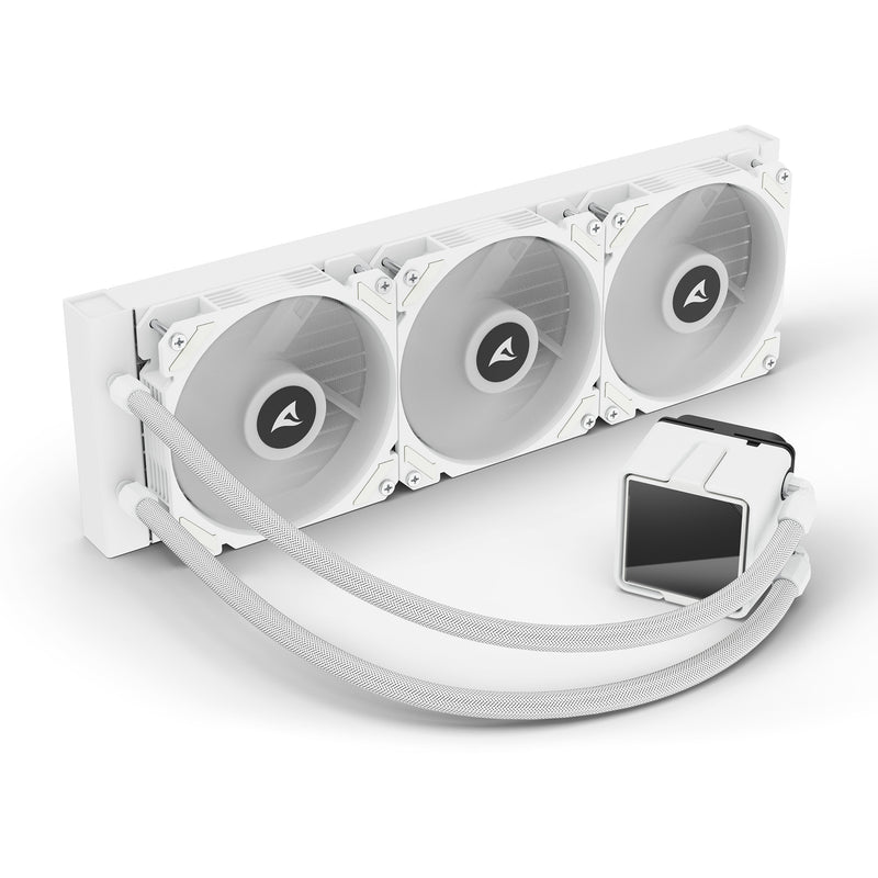 Load image into Gallery viewer, Sharkoon s60 argb waterkoeling (wit, 4-pin pwm)