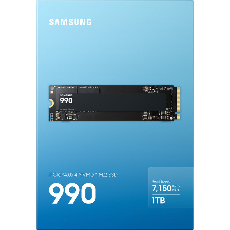 Load image into Gallery viewer, Samsung 990 1 tb ssd (mz-v9v1t0bw, pcie gen 4.0 x4, nvme 2.0)