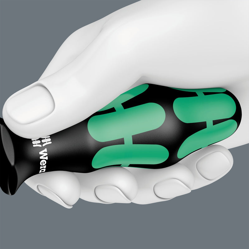 Load image into Gallery viewer, Wera 335 350 355 3 schraubendrehersatz schroevendraaier (zwart groen, 6-delig)