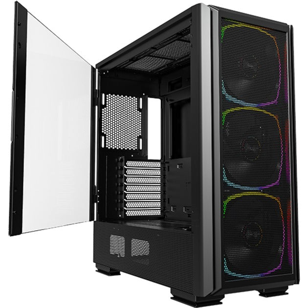 Load image into Gallery viewer, Montech sky two gx midi tower behuizing (zwart | 2x usb-a | 1x usb-c | window)