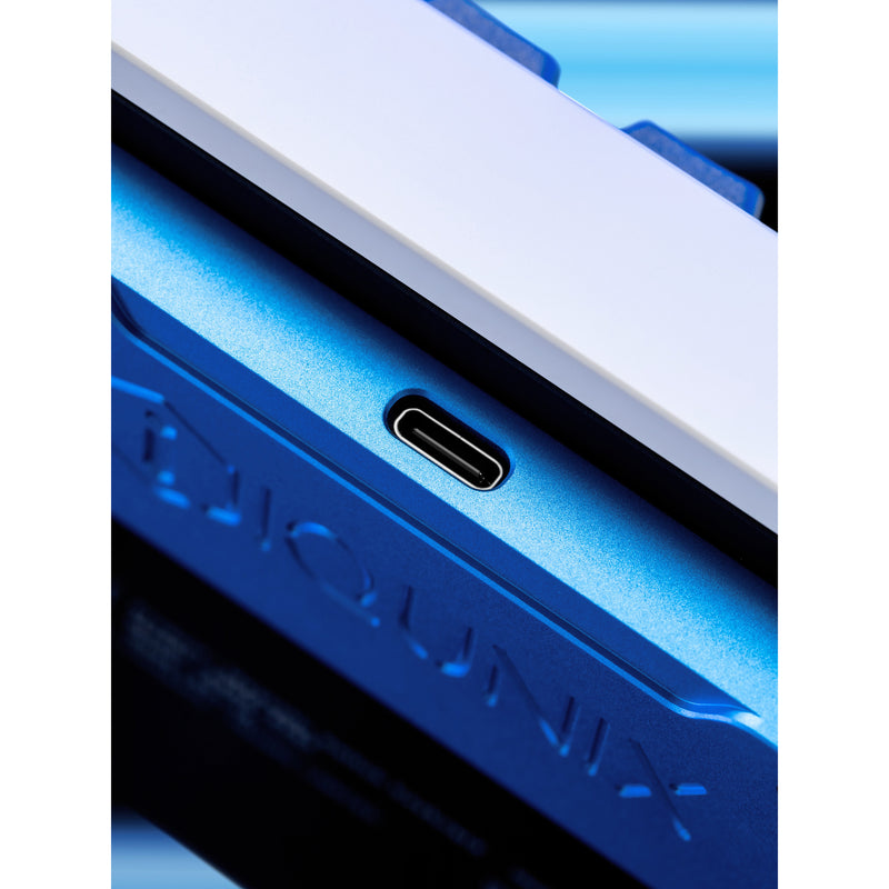 Afbeelding laden in galerijviewer, Iqunix ez60 magnetic switch gaming he keyboard (zwart, us lay-out (qwerty), gateron star trail, 60%, rgb, double shot pbt keycaps)