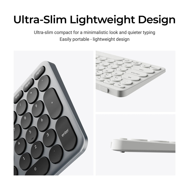 Load image into Gallery viewer, Keychron b4 pro-k8 toetsenbord (wit, us lay-out (qwerty), scissor switches, 96%, abs keycaps, 2.4 ghz | bluetooth | usb)