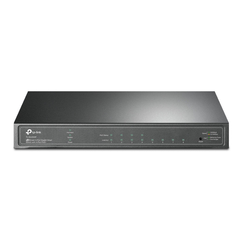 Load image into Gallery viewer, Tp-link omada sg2008p 8-poorts gigabit jetstream smart-switch (zwart, 4x poe+)