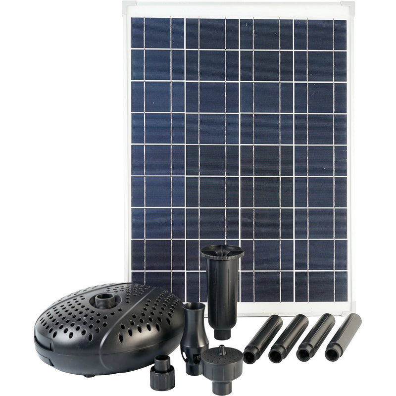 Load image into Gallery viewer, Ubbink solarmax 2500 pomp (zwart, incl. solarpaneel, pomp)