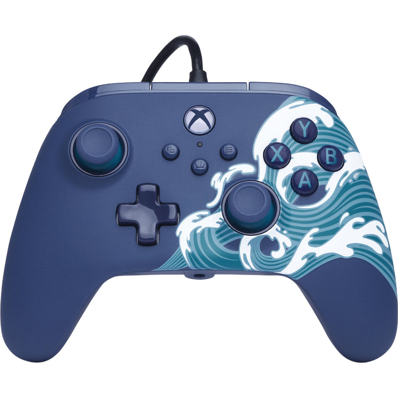 Load image into Gallery viewer, Powera advantage controller met kabel voor de xbox series x|s - watergolf (azuurblauw, xbox series x|s, xbox one, pc)