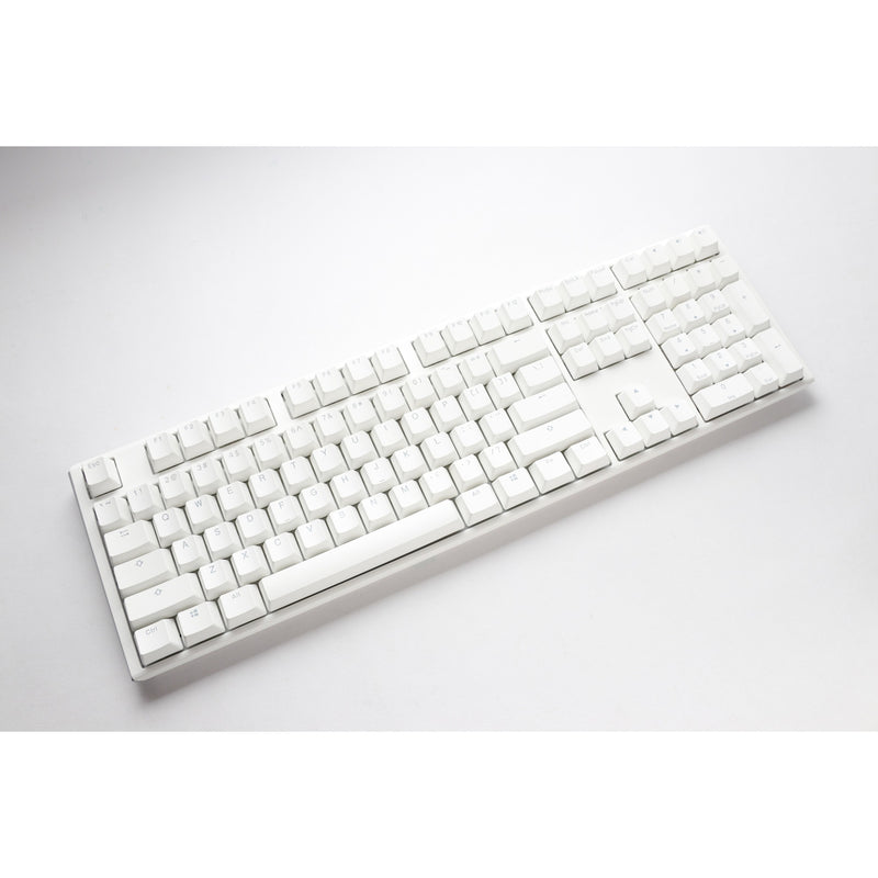 Load image into Gallery viewer, Ducky one 3 classic pure white, toetsenbord (wit, us lay-out, cherry mx blue, rgb led, double-shot pbt, hot-swappable, quack mechanics)