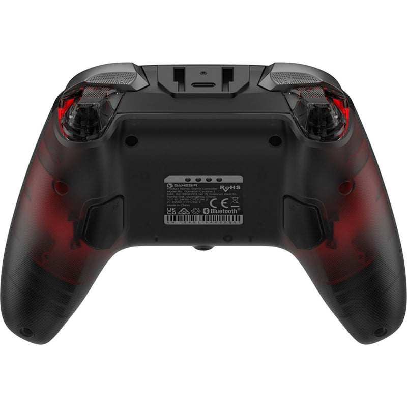 Load image into Gallery viewer, Gamesir cyclone 2 multiplatform controller - shadow black (zwart rood, usb 2,4 ghz bluetooth, switch, android, ios, pc)