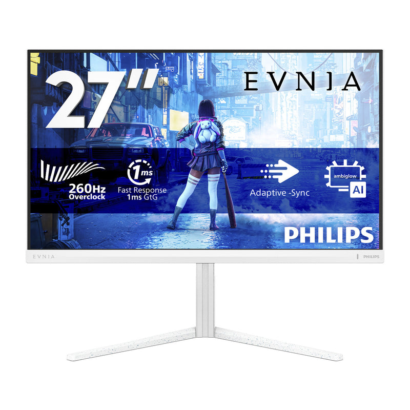 Load image into Gallery viewer, Philips evnia 27m2n5201p 27 gaming monitor (wit, 2x hdmi, 1x displayport, 260 hz (oc))