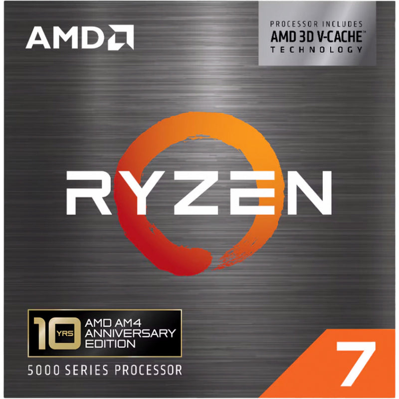 Load image into Gallery viewer, Amd ryzen 7 5800x3d, 3,4 ghz (4,5 ghz turbo boost) socket am4 processor (boxed)