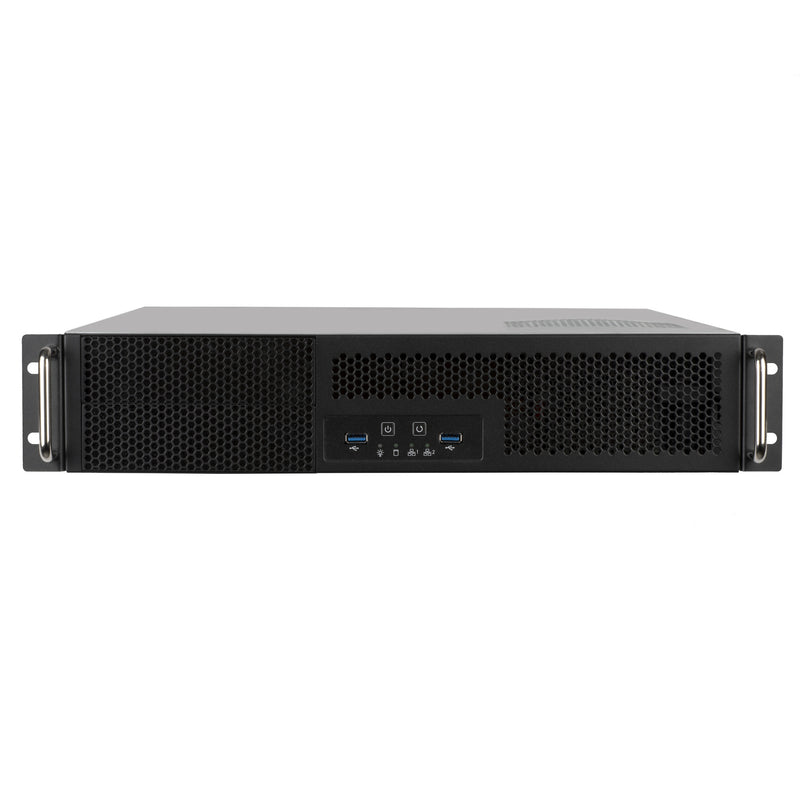 Load image into Gallery viewer, Silverstone rm23-502 rack behuizing (grijs zwart)