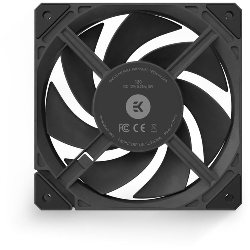 Load image into Gallery viewer, Ekwb ek-loop fan fpt 120 case fan (zwart, 120 x 120 x 27 mm, pwm)