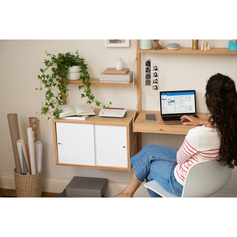 Load image into Gallery viewer, Fritz! box 7530 ax international router (wit rood, mesh wi-fi)