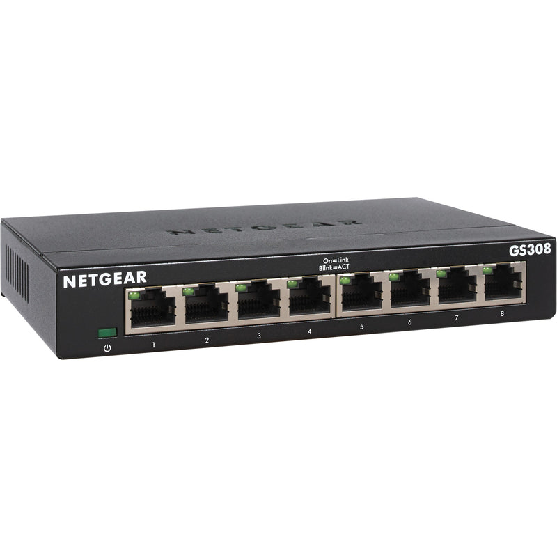 Load image into Gallery viewer, Netgear gs308 switch (zwart)