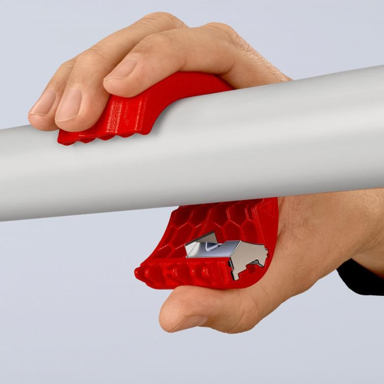 Load image into Gallery viewer, Knipex bix 90 22 10 bk pijpsnijder (rood blauw)