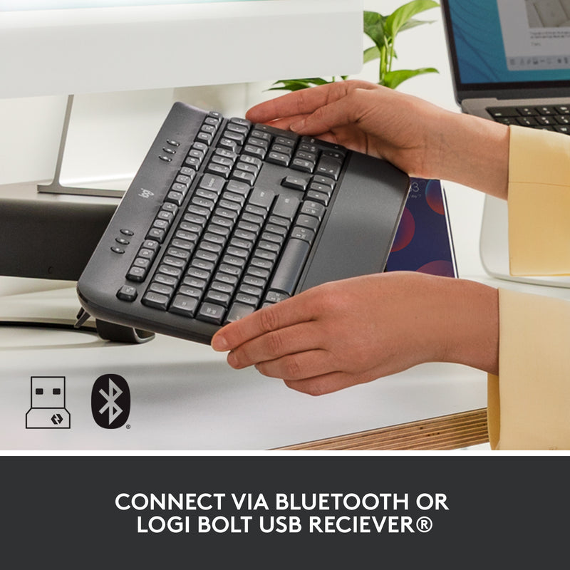 Load image into Gallery viewer, Logitech signature k650 wireless comfort toetsenbord (grafiet, us-international)