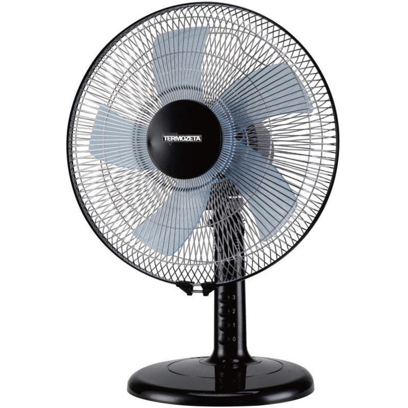 Load image into Gallery viewer, Termozeta airzeta 30 tafelventilator (zwart chroom)