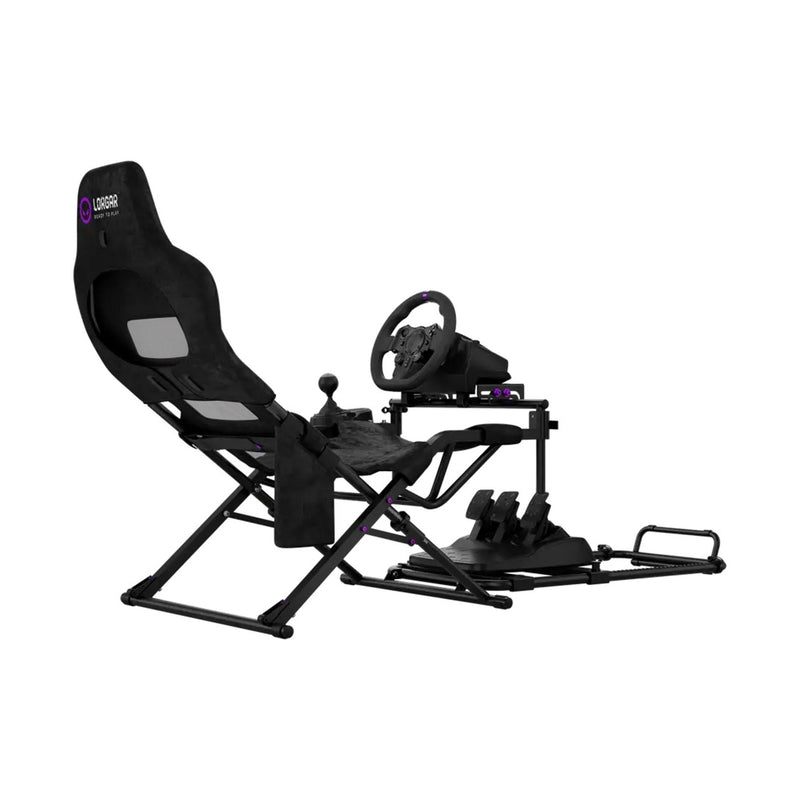 Load image into Gallery viewer, Lorgar advanced raf1 racing simulator (zwart)