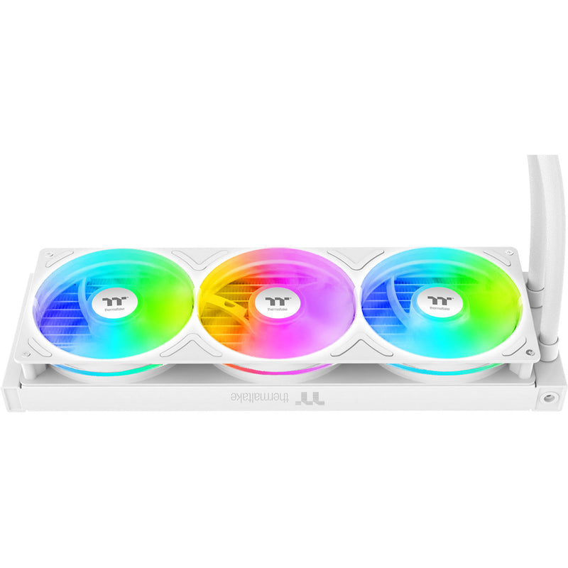 Load image into Gallery viewer, Thermaltake th360 v3 ultra argb sync aio liquid cooler - snow edition waterkoeling (wit)