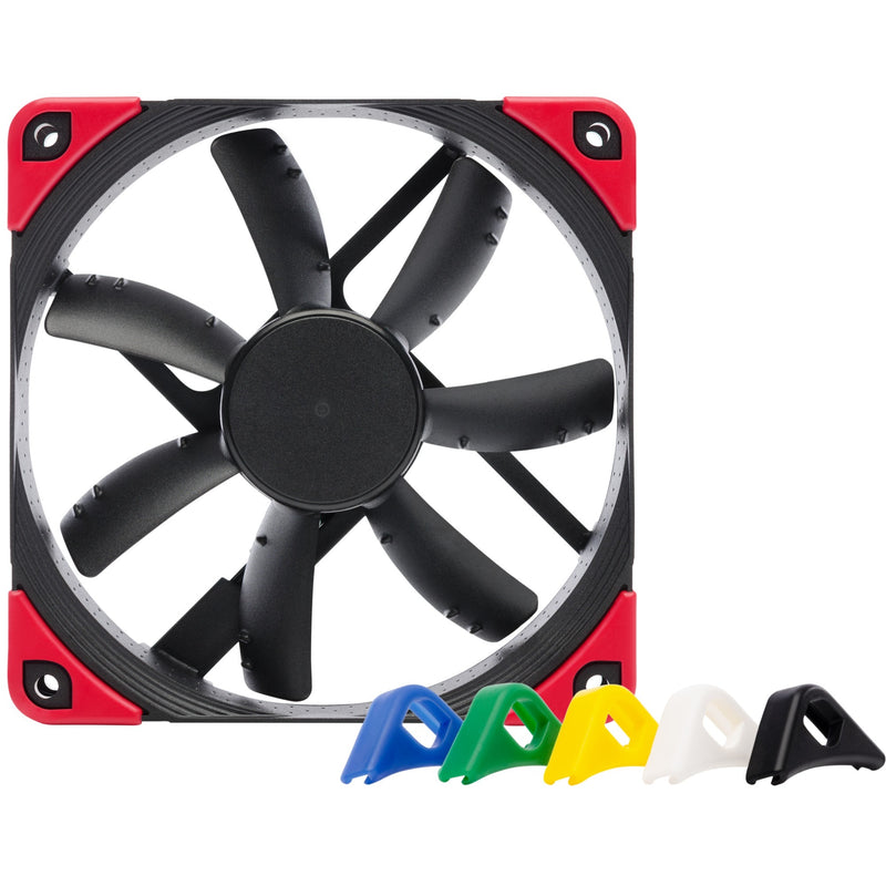 Load image into Gallery viewer, Noctua nf-s12a pwm chromax.black.swap case fan (zwart, 120 x 120 x 25 mm)