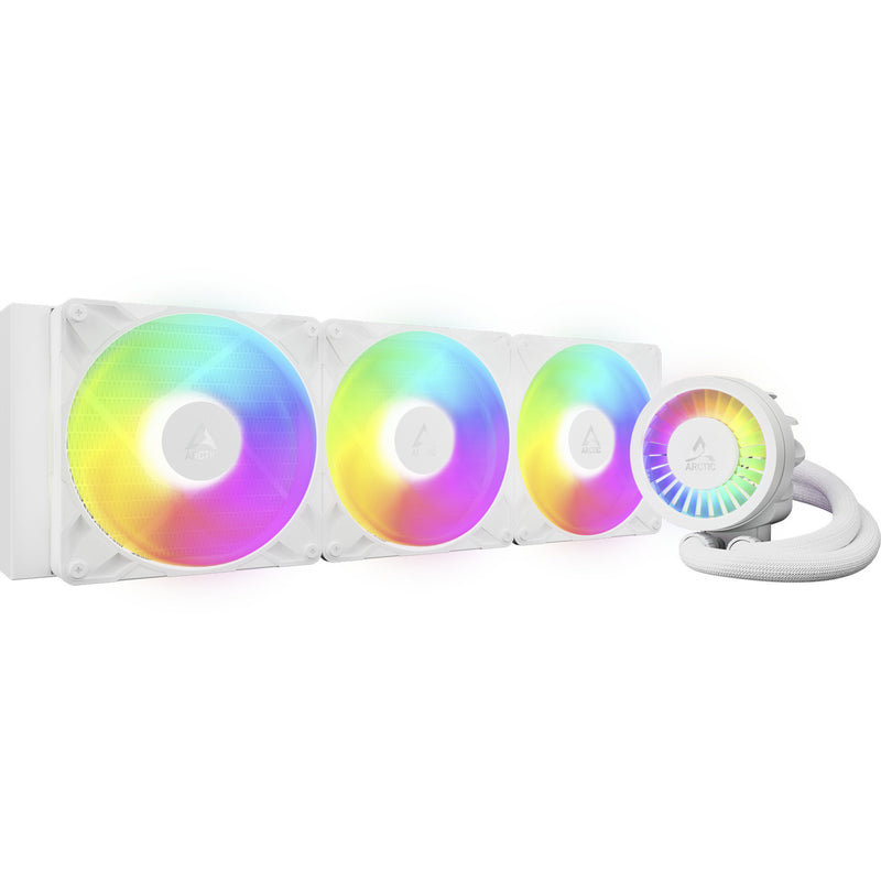Load image into Gallery viewer, Arctic liquid freezer iii pro 420 a-rgb waterkoeling (wit, 4-pins pwm fan-connector)