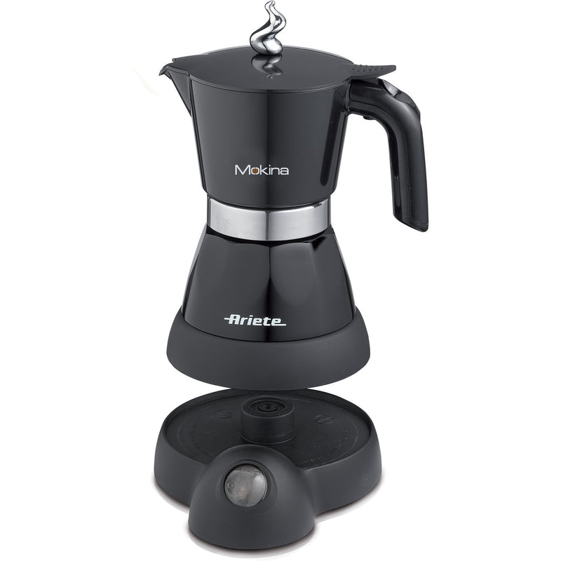 Load image into Gallery viewer, Ariete moka aroma koffiezetter 1358 11 mokkapot (zwart)