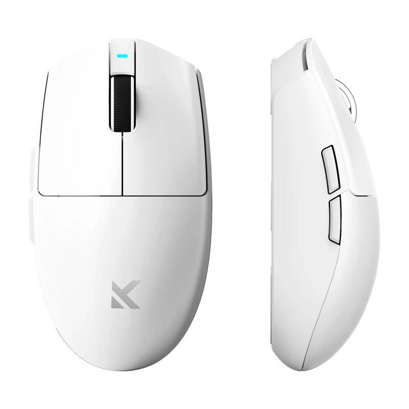 Afbeelding laden in galerijviewer, Mchose g3 v2 wireless gaming mouse (wit, tot 12.000 dpi, 2.4 ghz usb-c bluetooth)
