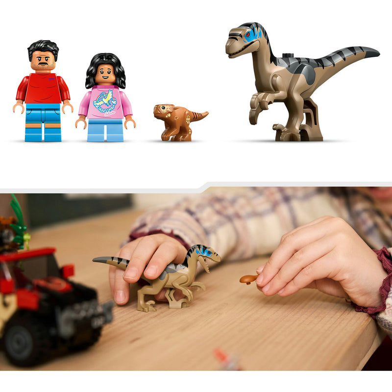 Load image into Gallery viewer, Lego jurassic world 76972 offroad eaptorontsnapping