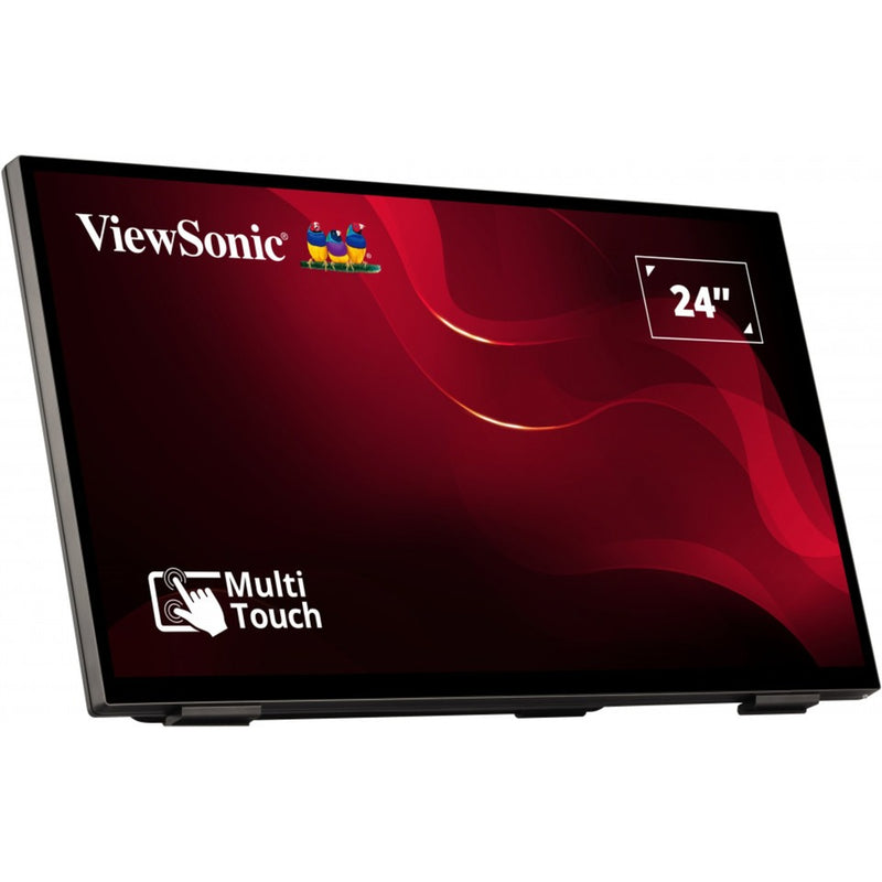 Load image into Gallery viewer, Viewsonic frameless touch monitor met 10-punts pcap 24 (zwart, hdmi, displayport, vga)