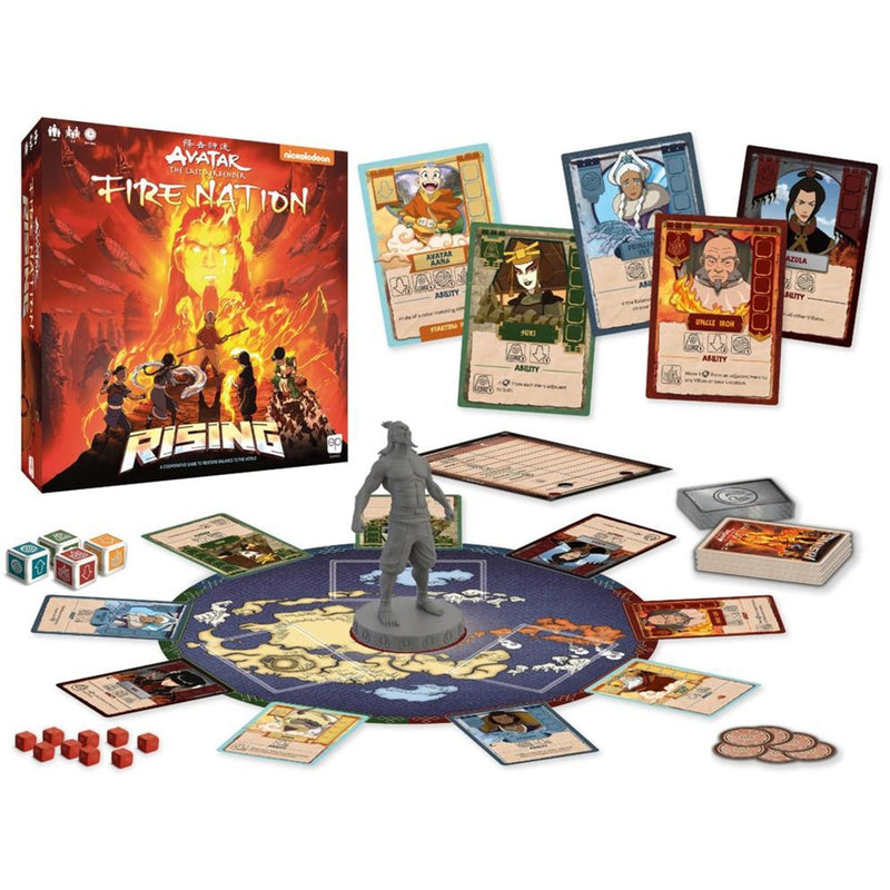 Load image into Gallery viewer, European player network rising - avatar the last airbender: fire nation bordspel (engels, 1 - 5 spelers, 60 minuten, vanaf 10 jaar)