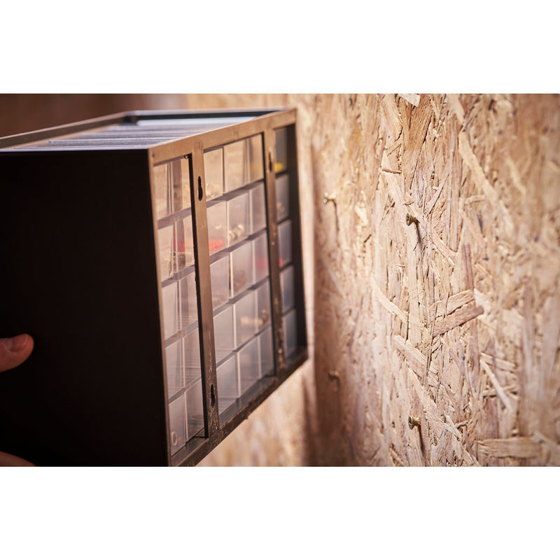 Load image into Gallery viewer, Stanley ladenkastje 30 compartimenten gereedschapsbox (zwart transparant)