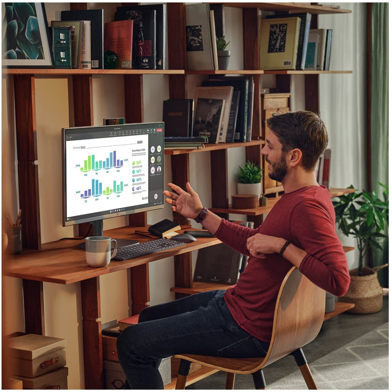 Load image into Gallery viewer, Hp omnistudio x 27-cs0015nd (am3l4ea) all-in-one pc (zilver | core ultra 5 125h | arc graphics | 16 gb | 512 gb ssd)