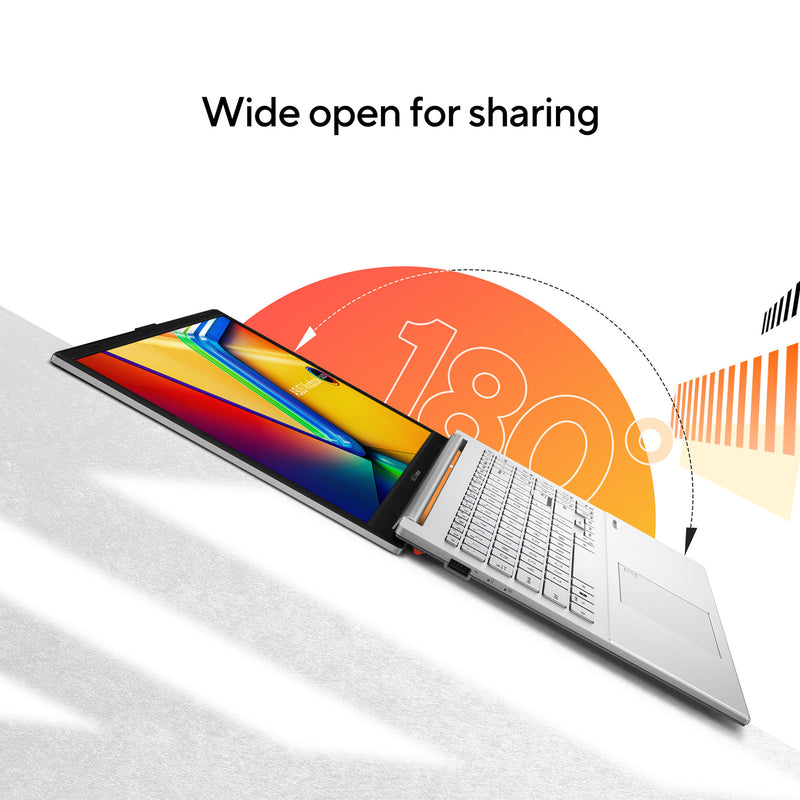 Load image into Gallery viewer, Asus vivobook go 15 e1504fa-bq5403w 15.6 laptop (zwart | ryzen 5 40 | radeon 610m | 8 gb | 512 gb ssd)