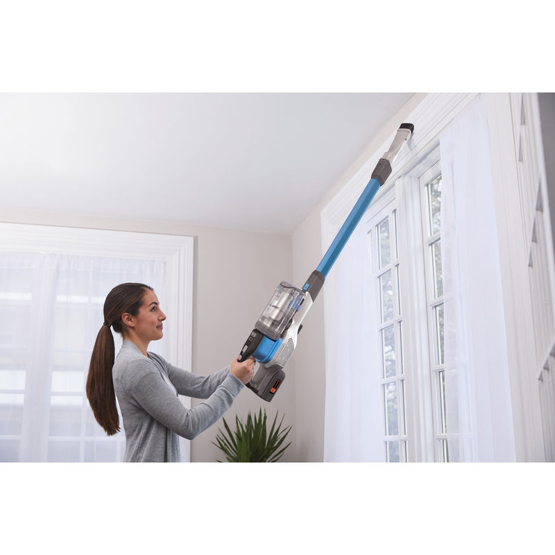 Afbeelding laden in galerijviewer, Black+decker 36v 4-in-1 steelstofzuiger (lichtblauw grijs)