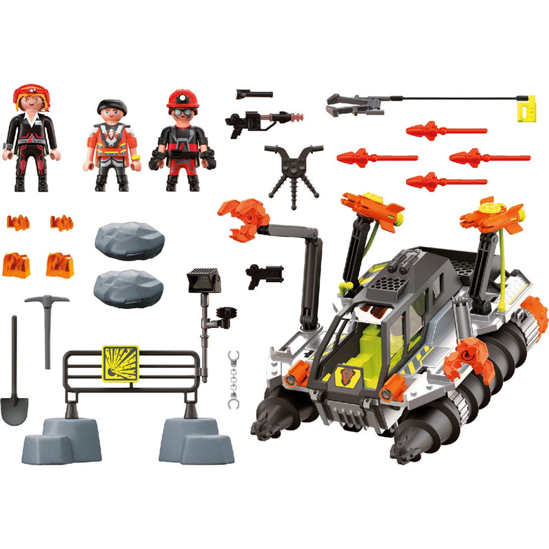 Load image into Gallery viewer, Playmobil dino rise - comet corp. sloopboor constructiespeelgoed (70927)