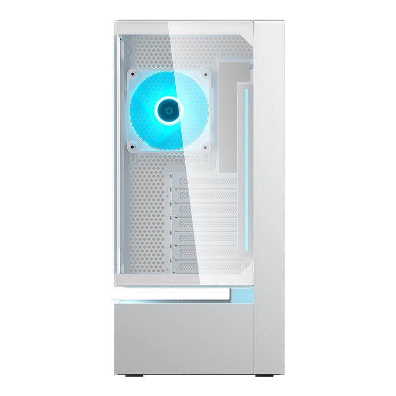 Afbeelding laden in galerijviewer, Cougar cfv235 midi tower behuizing (wit | 2x usb-a | 1x usb-c | rgb | tempered glass)