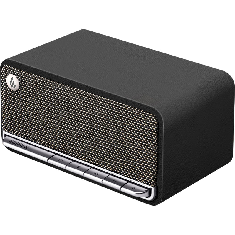 Afbeelding laden in galerijviewer, Edifier mp230 retro bluetooth speaker luidspreker (zwart, bluetooth, microsd, aux, usb-c)
