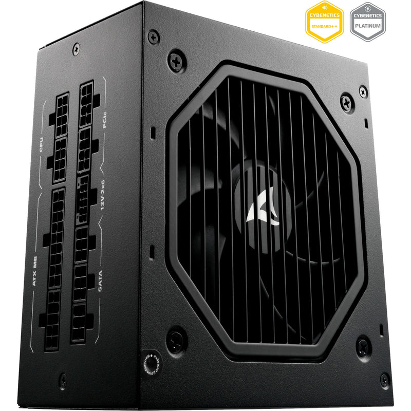 Load image into Gallery viewer, Sharkoon rebel p20 modulaire 1200 watt voeding (zwart, 1x 12vhpwr, 4x pcie)