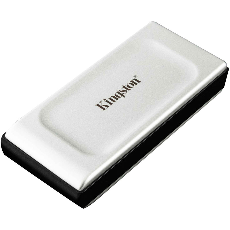 Load image into Gallery viewer, Kingston xs2000 portable 2 tb externe ssd (zilver zwart, sxs2000 2000g, usb-c 3.2 (20 gbit s))
