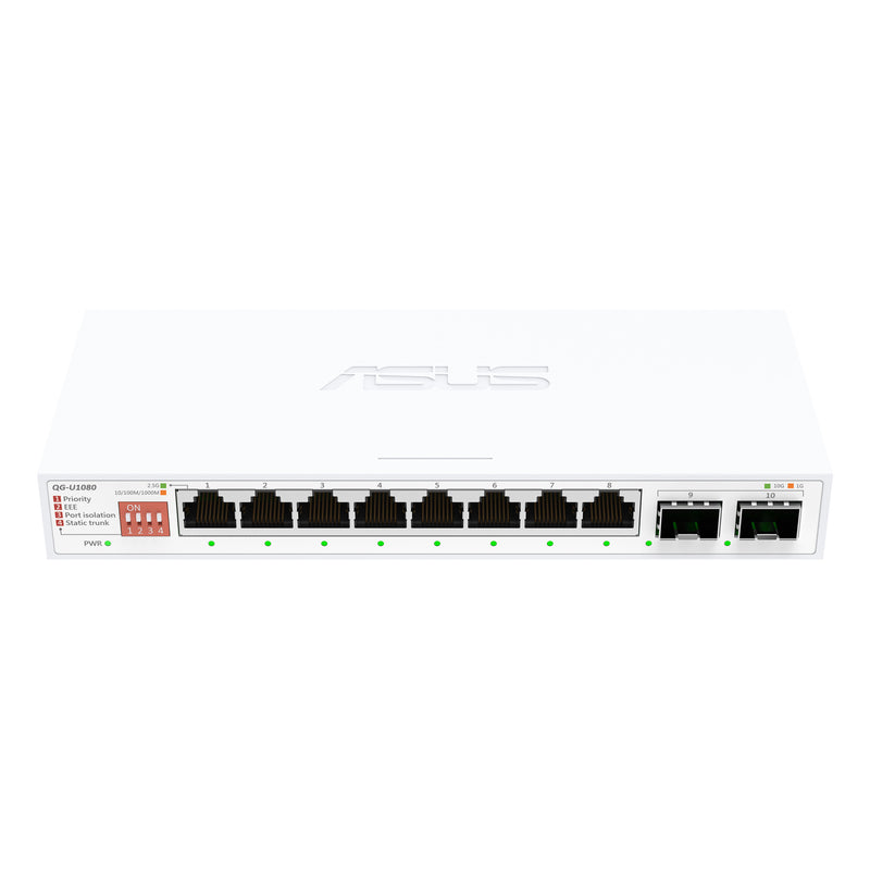 Load image into Gallery viewer, Asus qg-u1080 2.5ge unm 08 switch (wit)