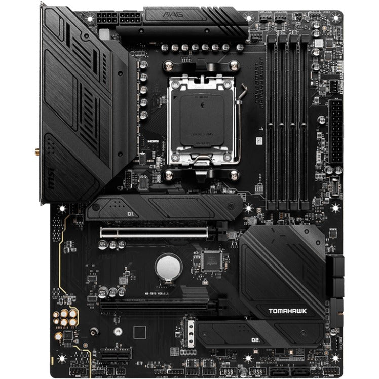 Load image into Gallery viewer, Msi mag b650 tomahawk wifi socket am5 moederbord (zwart, raid, 2.5 gb-lan, wi-fi 6e, bt, sound, atx)