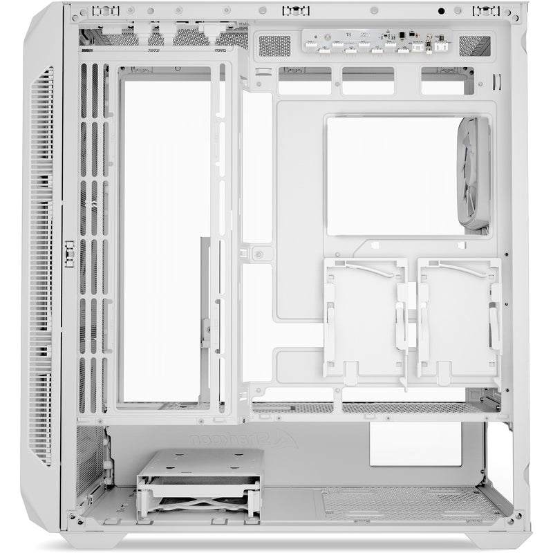 Load image into Gallery viewer, Sharkoon ak5g rgb midi tower behuizing (wit | 2x usb-a | 1x usb-c | rgb | tempered glass)