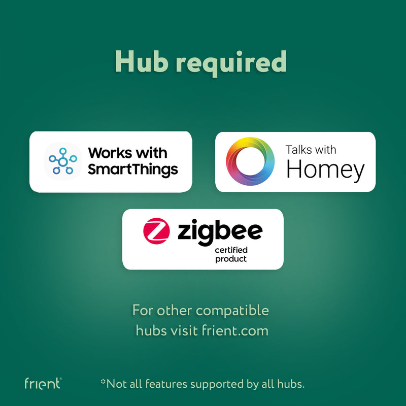 Afbeelding laden in galerijviewer, Frient smart din relay relais (lichtgrijs, zigbee)