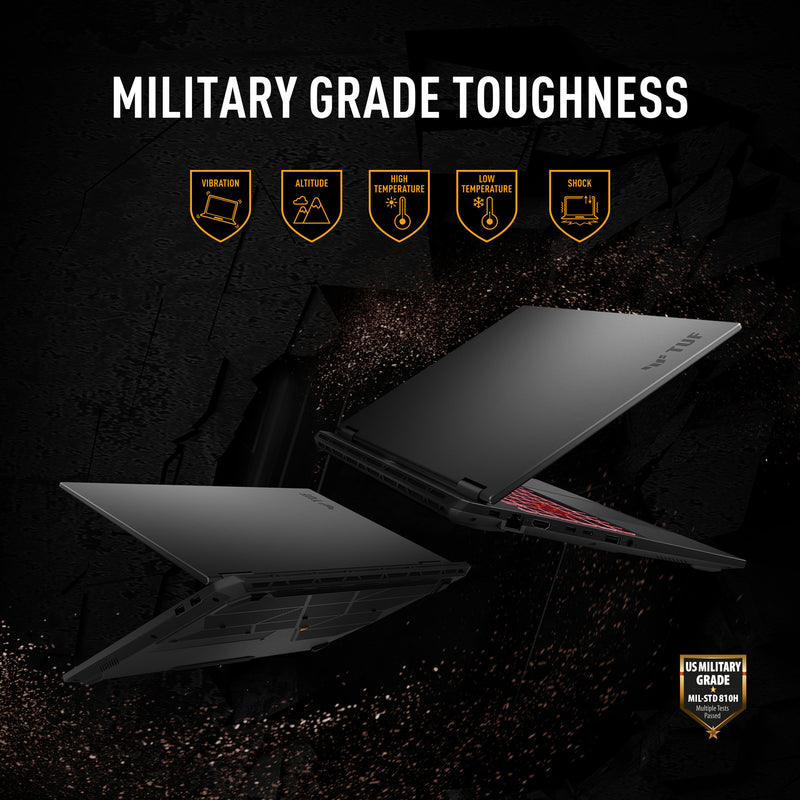 Afbeelding laden in galerijviewer, Asus tuf gaming a16 fa608um-rv253w 16 gaming laptop (grijs | ryzen 7 260 | rtx 5060 | 16 gb | 1 tb ssd)