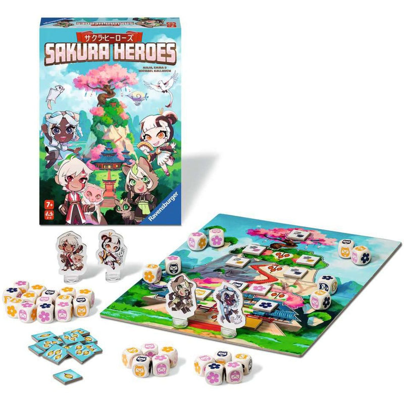 Load image into Gallery viewer, Ravensburger sakura heroes dobbelspel