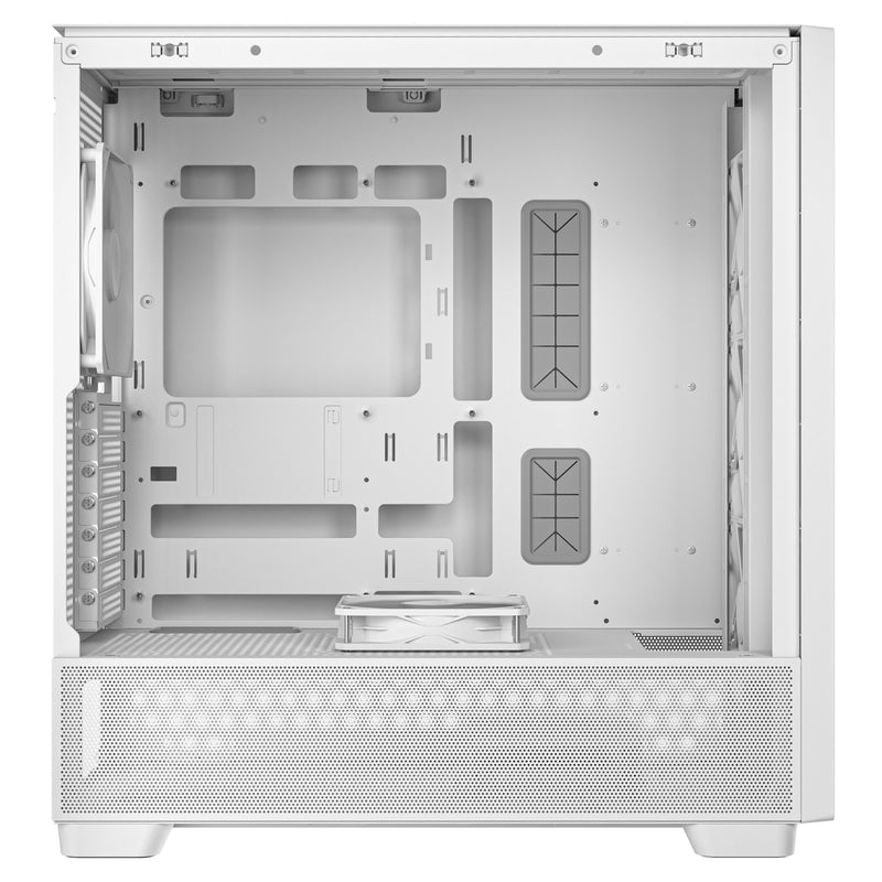 Afbeelding laden in galerijviewer, Antec flux midi tower behuizing (wit | 2x usb-a | 1x usb-c | tempered glass)